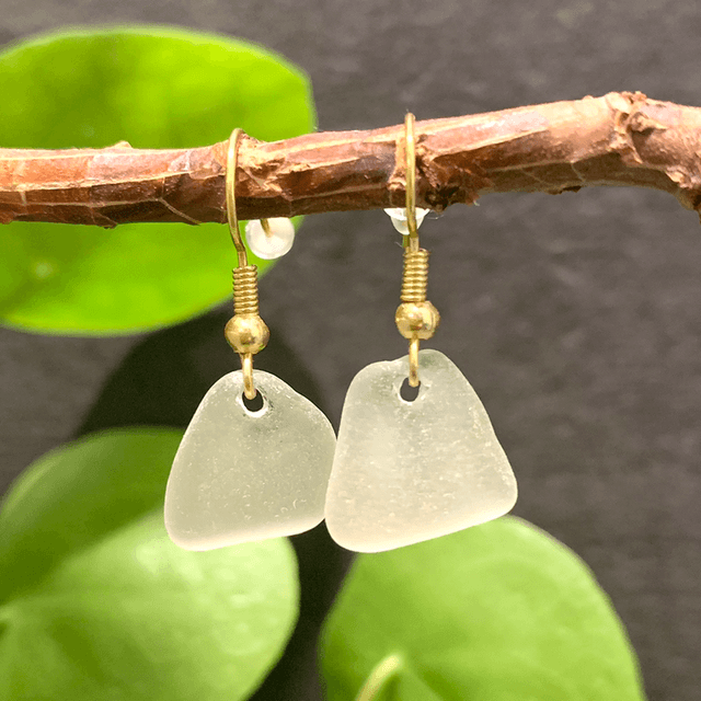 Boucles d’oreilles Jeannette, pièce unique 